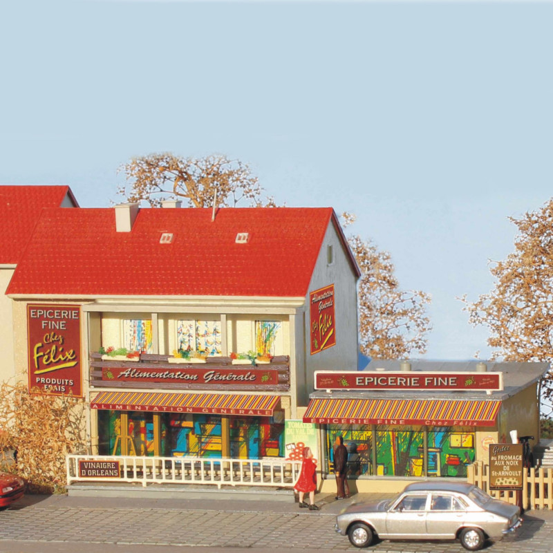 Superrette de village HO SAI 180 modelisme ferroviaire  neuf