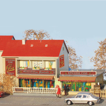 Superrette de village HO SAI 180 modelisme ferroviaire  neuf