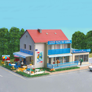 Bar café HO SAI 182 modelisme ferroviaire  neuf