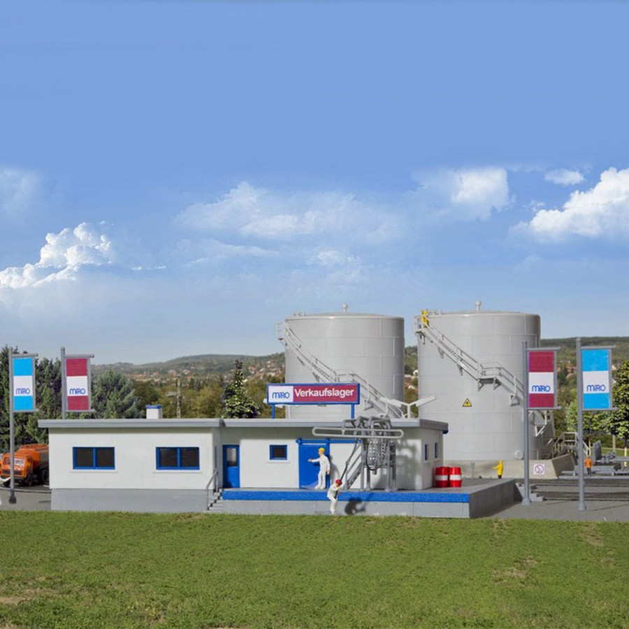 Bâtiment pour le réservoir de gaz -N-1/160-KIBRI 37469