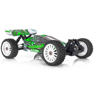 Buggy BX8 Runner RTR 4WD Vert - HOBBYTECH 1BX8RUNNERG - 1/8