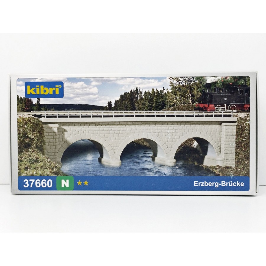 Pont à arc N KIBRI 37660 modelisme ferroviaire et diorama neuf KIBRI