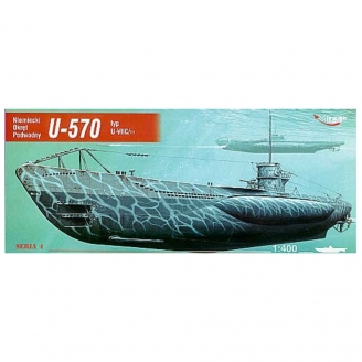 Sous marin U 570 type U-VIIC  - 1/400 - MIRAGE HOBBY 40411