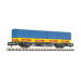 Wagon porte conteneurs Lgjs 571 MOLL DB Ep IV - LILIPUT 265224 - N 1/160