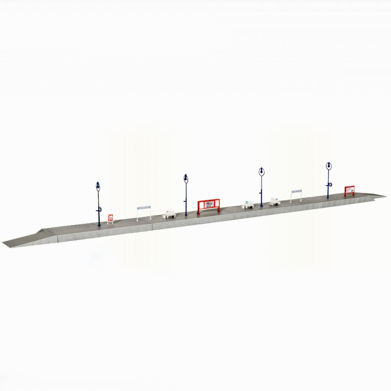 Quai de gare N KIBRI 37752 modelisme ferroviaire et diorama neuf KIBRI