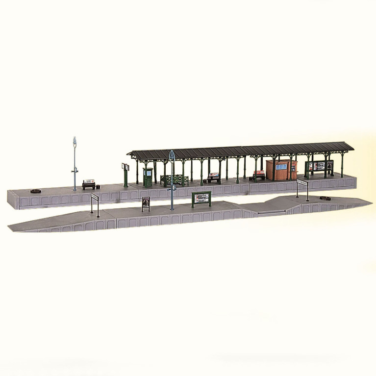 Quai de gare N KIBRI 37759 modelisme ferroviaire et diorama neuf KIBRI