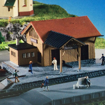 Entrepot avec quai N KIBRI 37804 modelisme ferroviaire et diorama neuf KIBRI