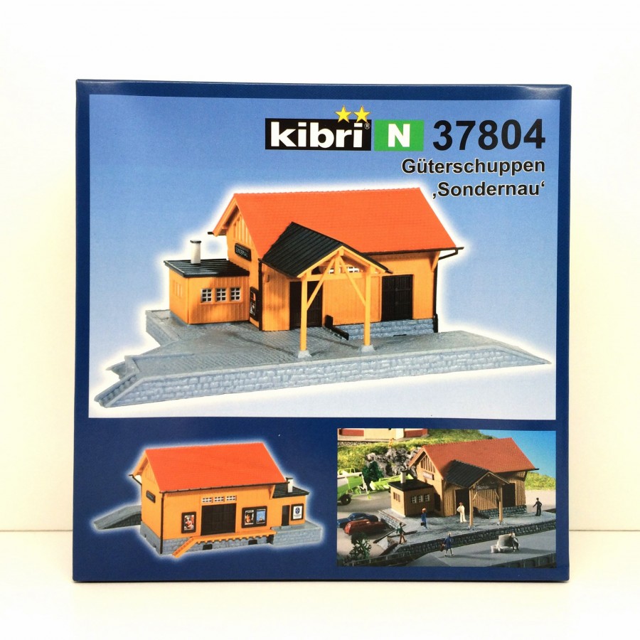 Entrepot avec quai N KIBRI 37804 modelisme ferroviaire et diorama neuf KIBRI