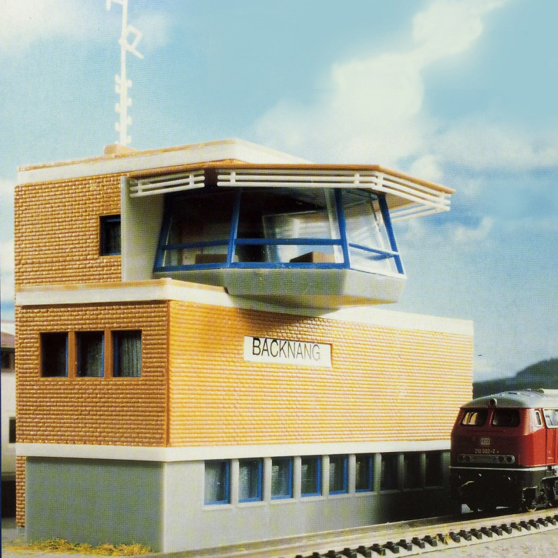 Poste d'aiguillage moderne-N-1/160-KIBRI 37807