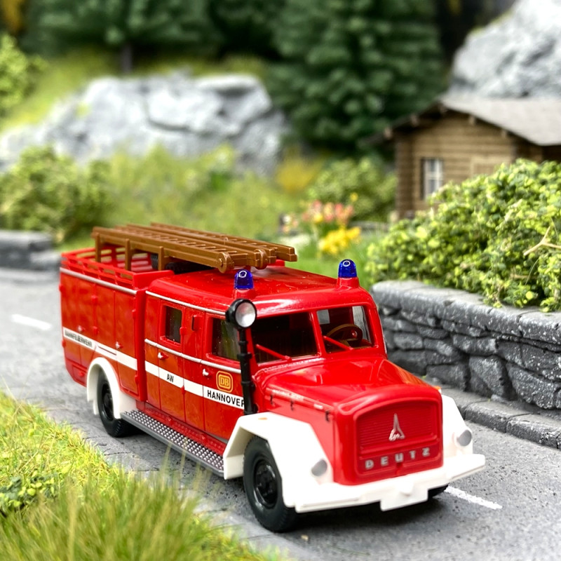 Camion de pompier TLF 16 Magirus  - HO 1/87 - WIKING 86363