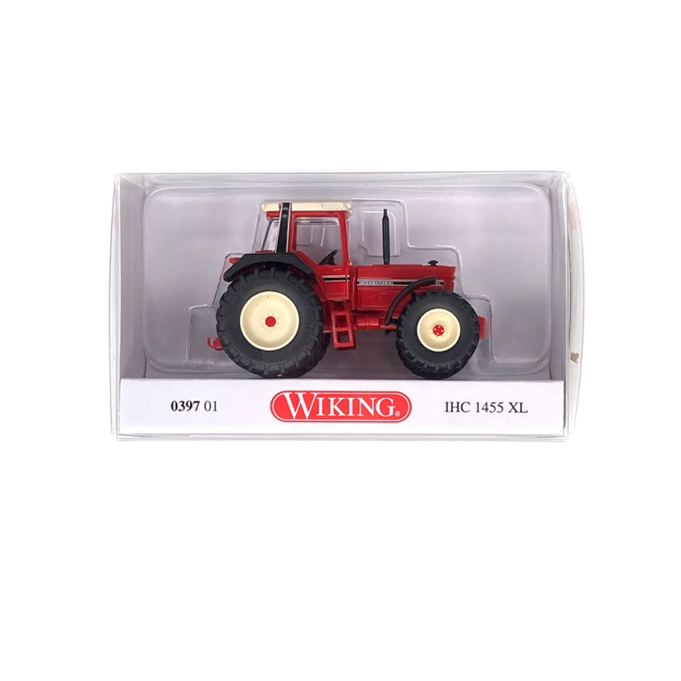 Tracteur IHC 1455 XL rouge  - HO 1/87 - WIKING 39701