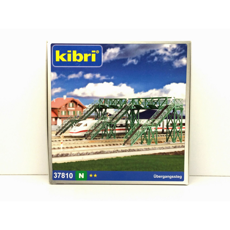 Passerelle piétons N KIBRI 37810 modelisme ferroviaire et diorama neuf KIBRI
