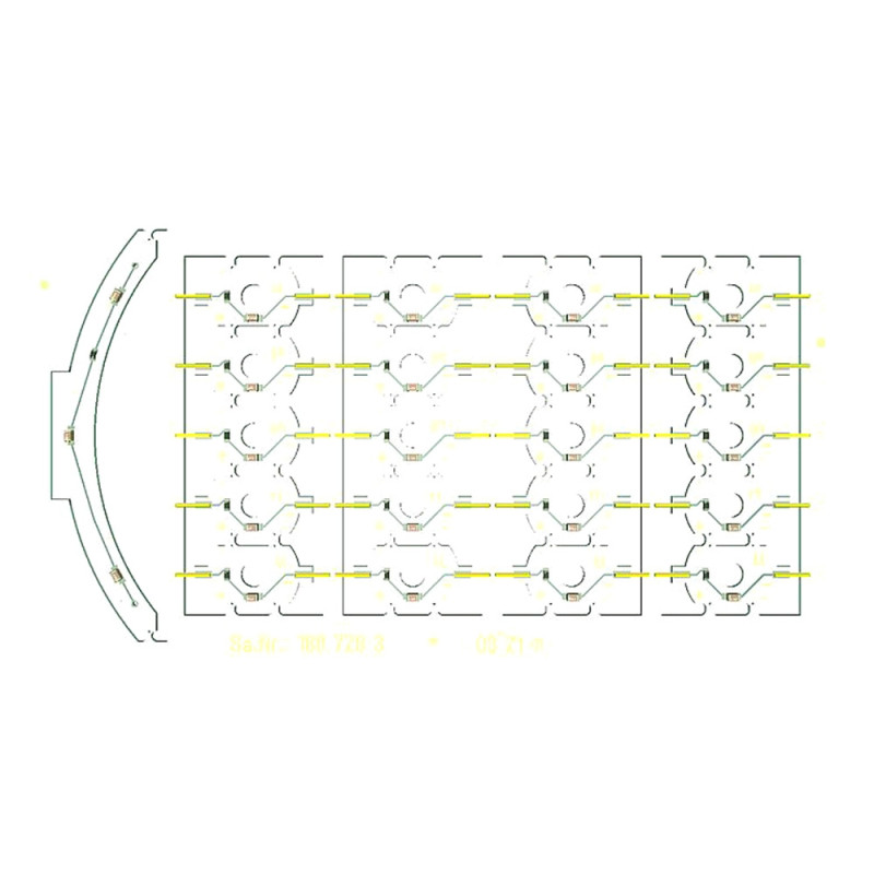 Eclairage Led pour cabines de grande roue - FALLER 180728 - HO 1/87
