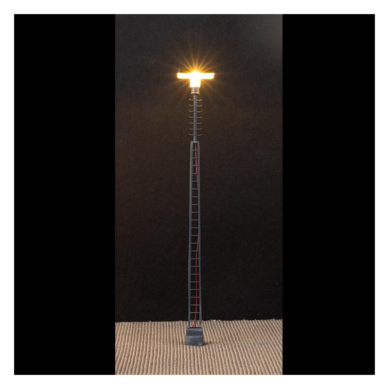 Lampadaires à LED 12 V - 145 mm (x3) - FALLER 180110 - HO 1/87
