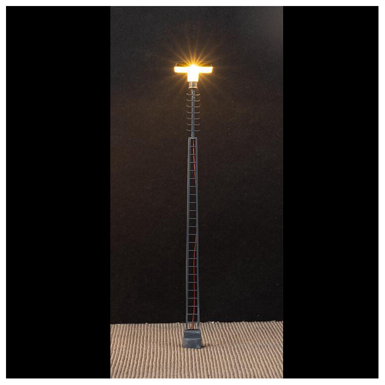 Lampadaires à LED 12 V - 145 mm (x3) - FALLER 180110 - HO 1/87