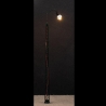 Lampadaire cintré à LED 12 V - 145 mm - FALLER 180209 - HO 1/87