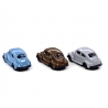 Volkswagen Coccinelles (x3) - WIKING 90002 - N 1/160