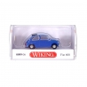 Fiat 600 découvrable Bleue - WIKING 9906 - HO 1/87