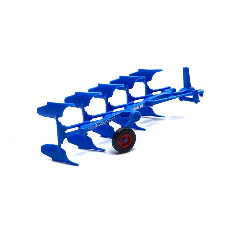 Charrue Lemken EuroPal 7 - WIKING 37802 - HO 1/87