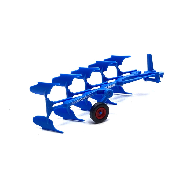 Charrue Lemken EuroPal 7 - WIKING 37802 - HO 1/87