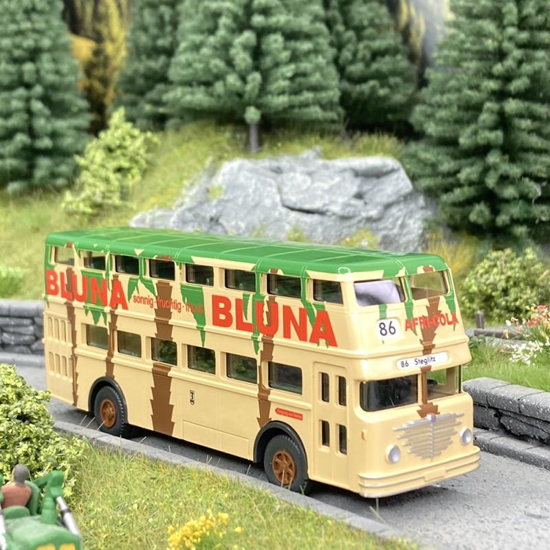 Bus à étage, Büssing D2U - WIKING 72205 - HO 1/87