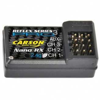 Récepteur Reflex Pro 3 Nano 2.4G - CARSON 500501538