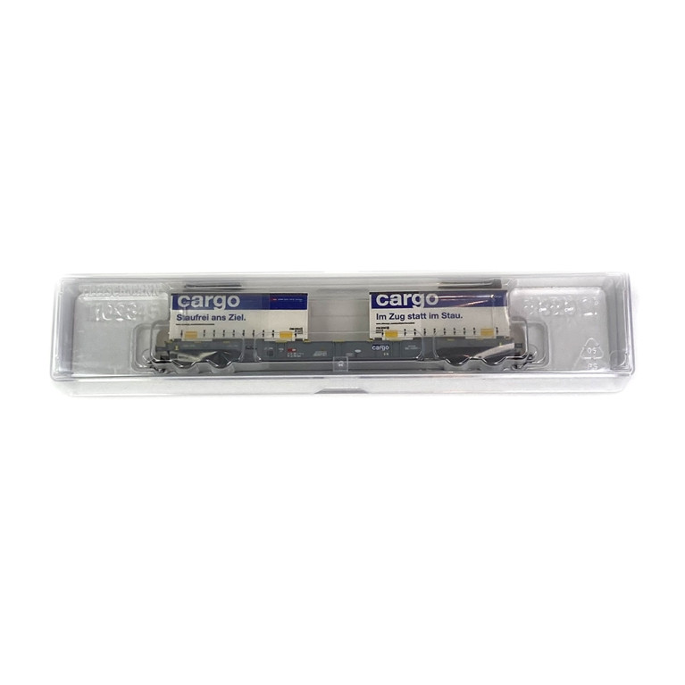 Wagon porte conteneurs Cargo SBB, Ep VI - FLEISCHMANN 865244 - N 1/160