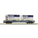 Wagon porte conteneurs Cargo SBB, Ep VI - FLEISCHMANN 865244 - N 1/160