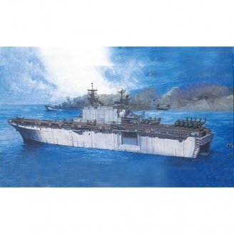 Lanceur d'hélicoptères USS Tarawa LHA-1 - DRAGON 7008 - 1/700