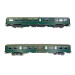 2 voitures type M2 A 1CL et A5B5 1/2CL Sncb, Ep III 3R - MARKLIN 43547 -HO 1/87