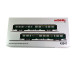 2 voitures type M2 A 1CL et A5B5 1/2CL Sncb, Ep III 3R - MARKLIN 43547 -HO 1/87