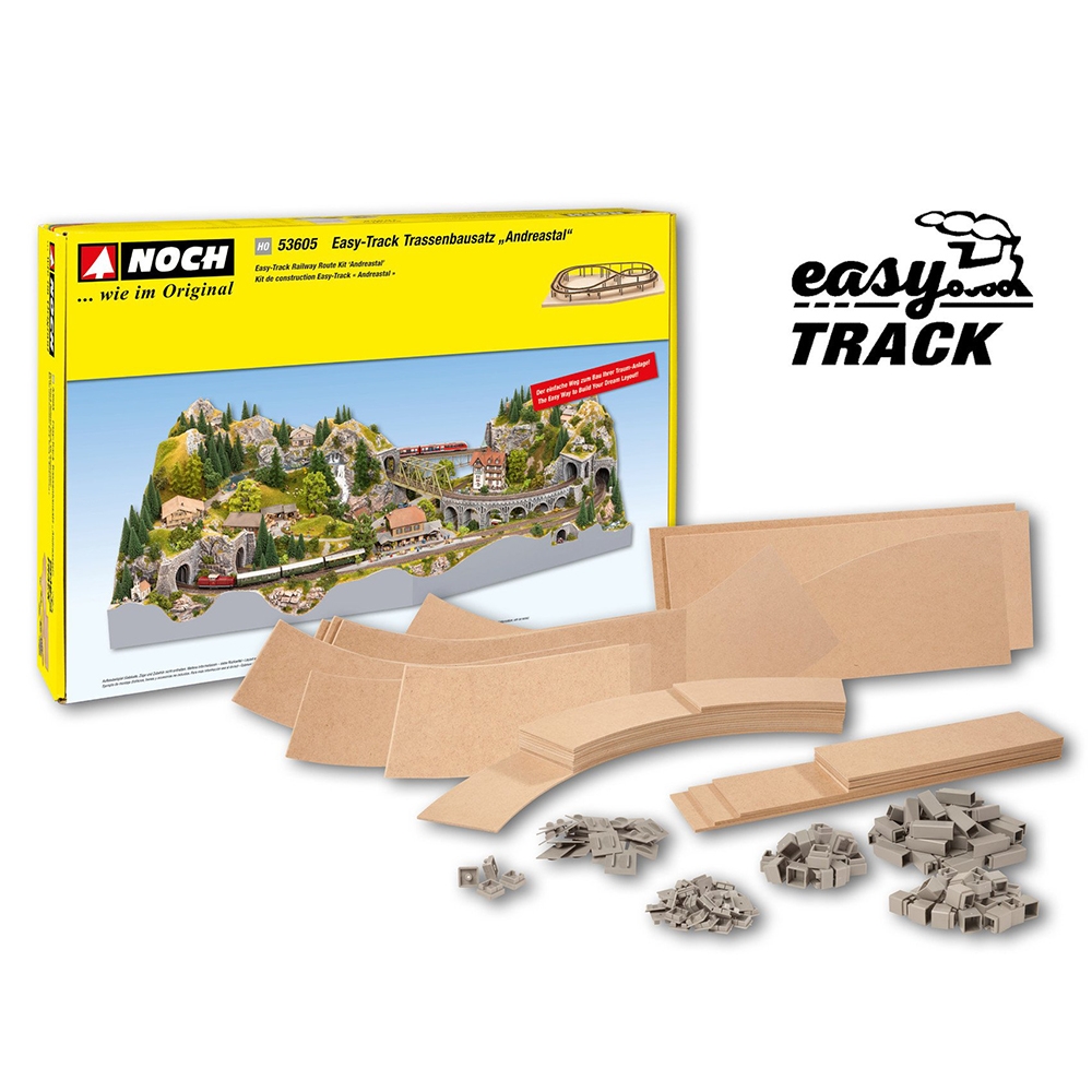 Set de démarrage Réseau Easy-Track Martinstadt HO 1/87 - NOCH 53610