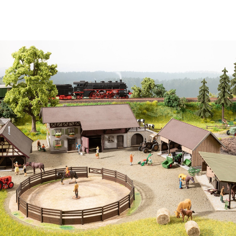 Grande Ferme - Laser Cut -HO 1/87-NOCH 66714