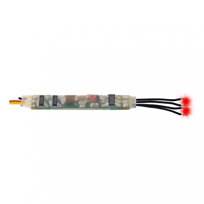Mini-LED rouge, (x2) + micro-clignotant électronique - VIESSMANN 5272 - HO 1/87