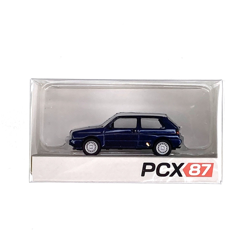 VW Golf Rallye, Bleu Foncé Métal - HO 1/87 - PCX870085