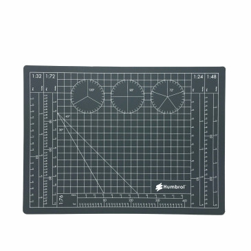 Plaque de découpe cutter avec angle de traçage-Humbrol