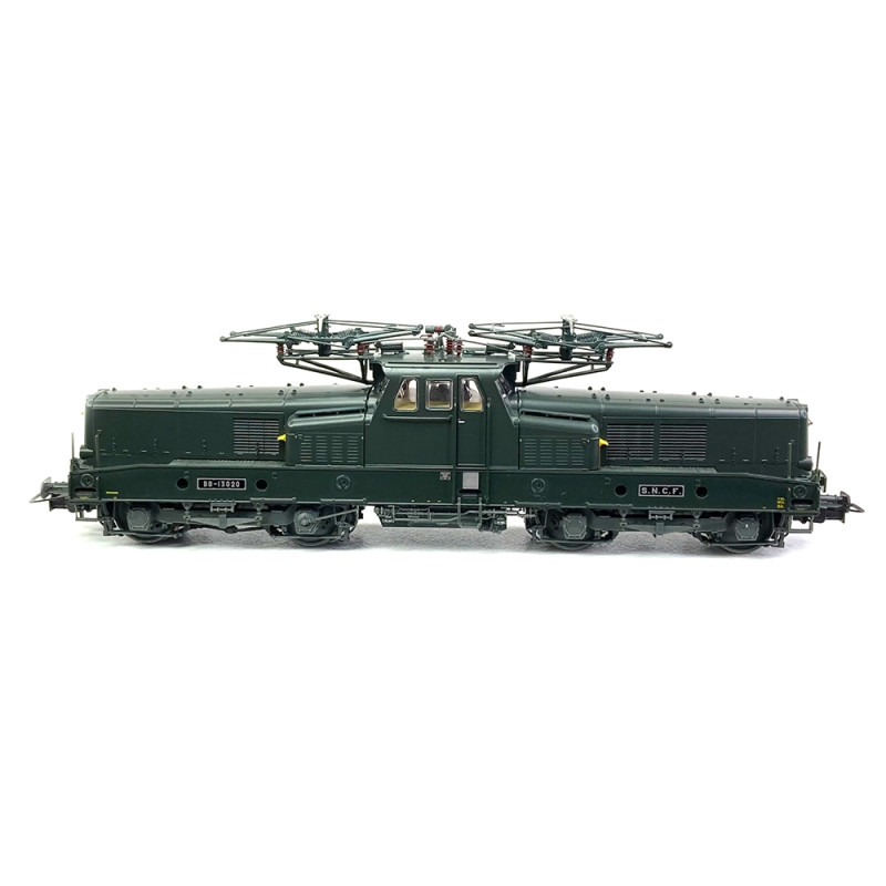 Locomotive électrique BB 13020 livrée vert Sncf,  Ep III et IV - JOUEF HJ2402 - HO 1/87