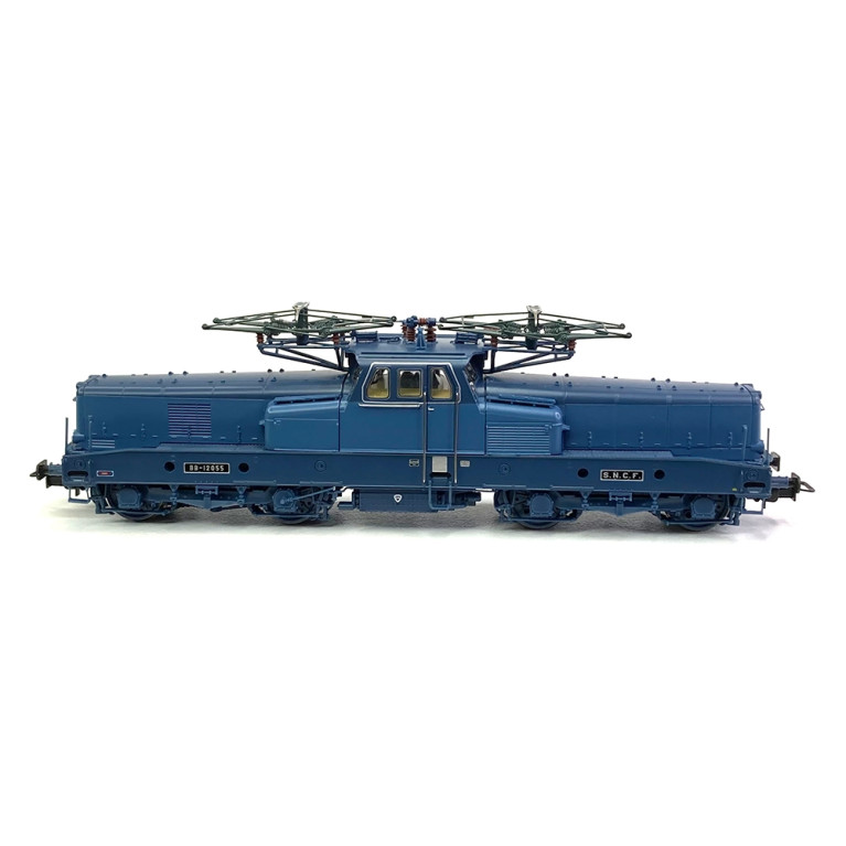 Locomotive électrique BB 12055 livrée originale Sncf,  Ep III digital son - JOUEF HJ2400S - HO 1/87