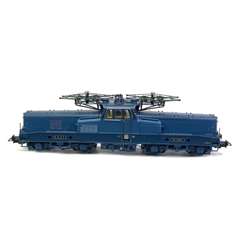 Locomotive électrique BB 12055 livrée originale Sncf,  Ep III digital son - JOUEF HJ2400S - HO 1/87