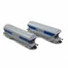2 wagons trémie Uaggps "SOUFFLET" Sncf, Ep V et VI - ARNOLD HN6510 - N 1/160