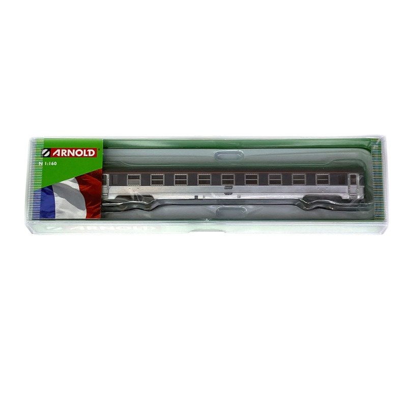 Voiture DEV inox "bar disco" Sncf, Ep IV et V - ARNOLD HN4339 - N 1/160