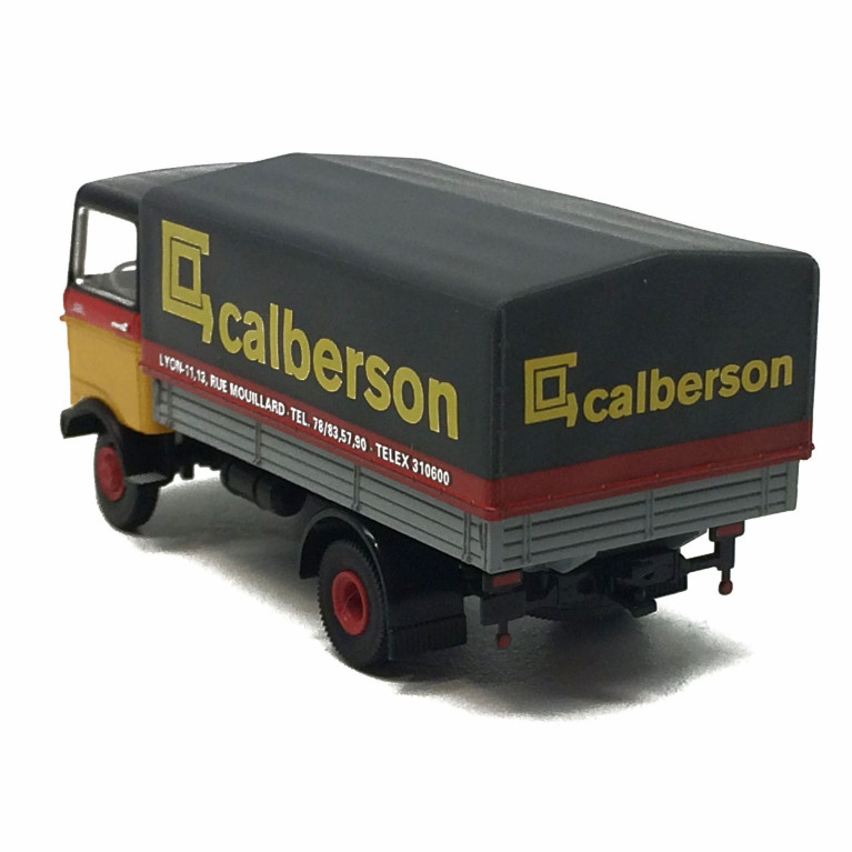 Camion Mercedes benz LP 608 calberson Lyon-HO-1/87-BREKINA