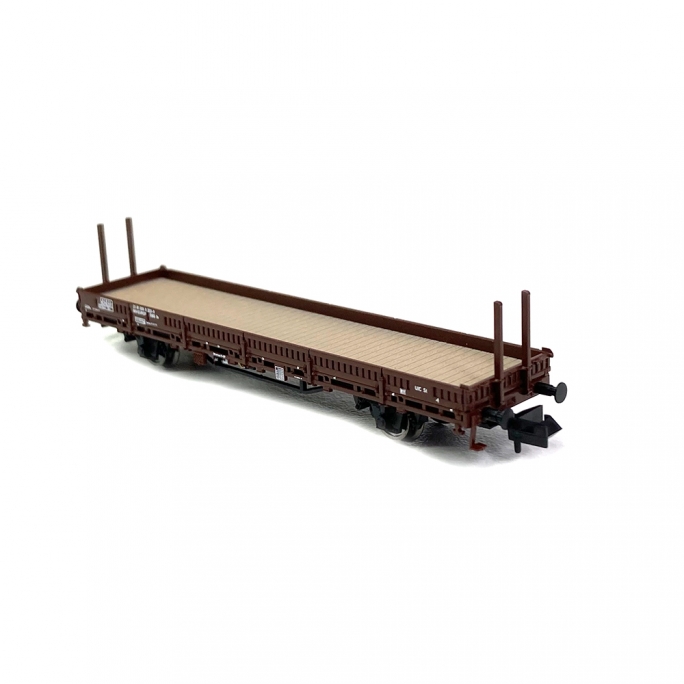 Wagon plat rebords bas à ranchers OBB, Ep IV - FLEISCHMANN 825745 - N 1/160