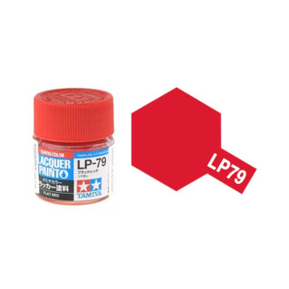 Rouge Mat pot de 10ml-TAMIYA LP79