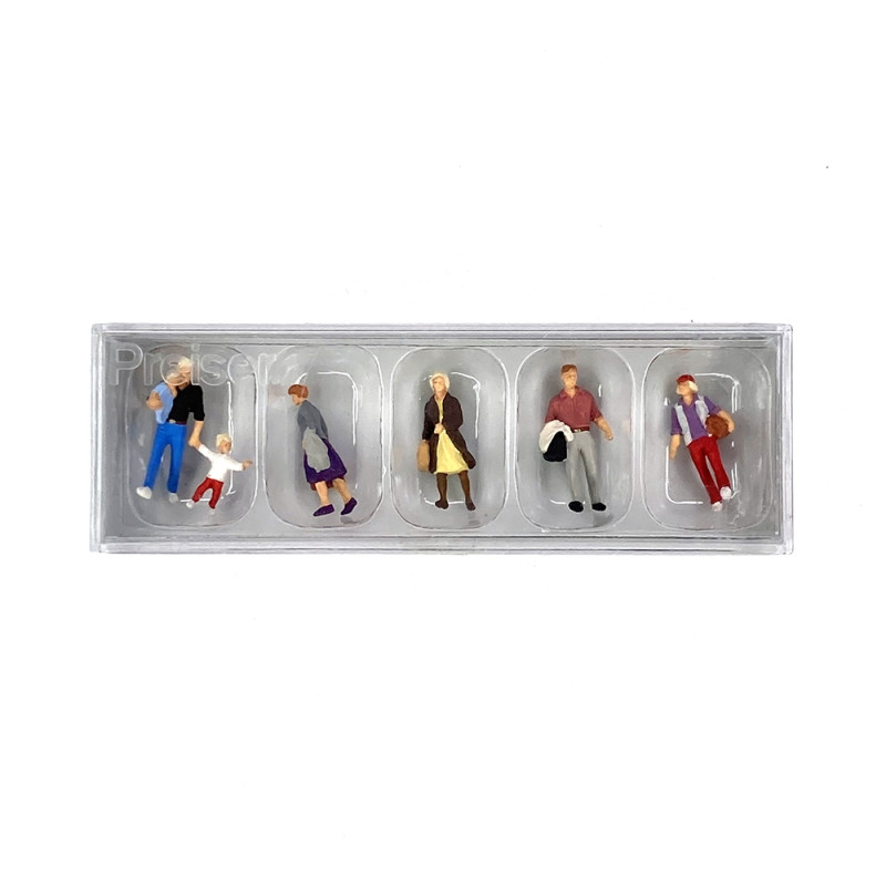 Voyageurs, passants - PREISER 10517 - HO 1/87