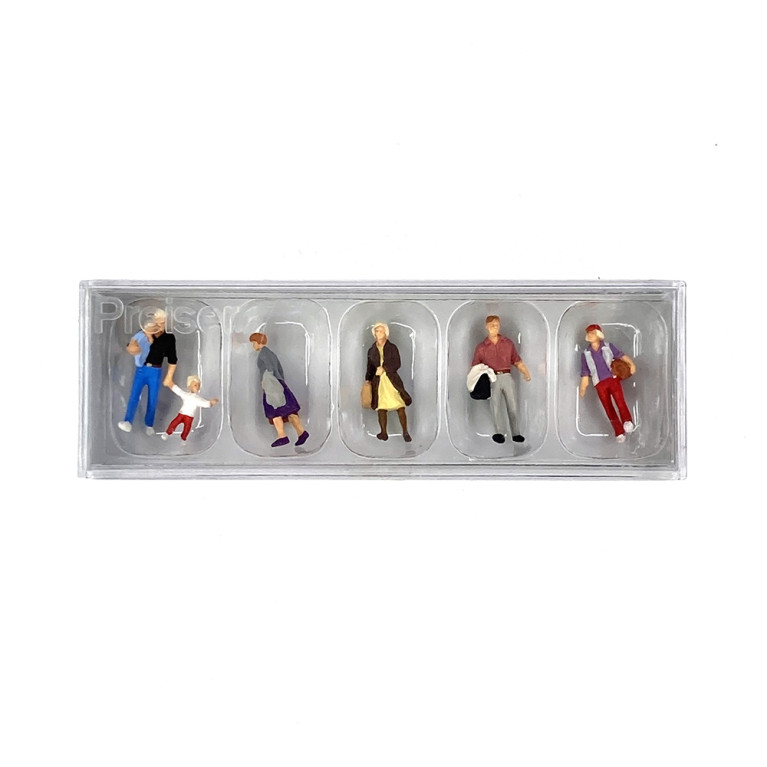 Voyageurs, passants - PREISER 10517 - HO 1/87