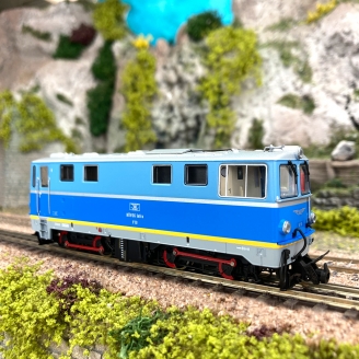 Locomotive diesel V10 NÖVOG infra, Ep VI - ROCO 33317 - HOe 1/87 - voie étroite