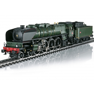 Locomotive vapeur 241 A 58 Sncf, Ep III, digital son + fumée - MARKLIN 55085 -  échelle I  1/32