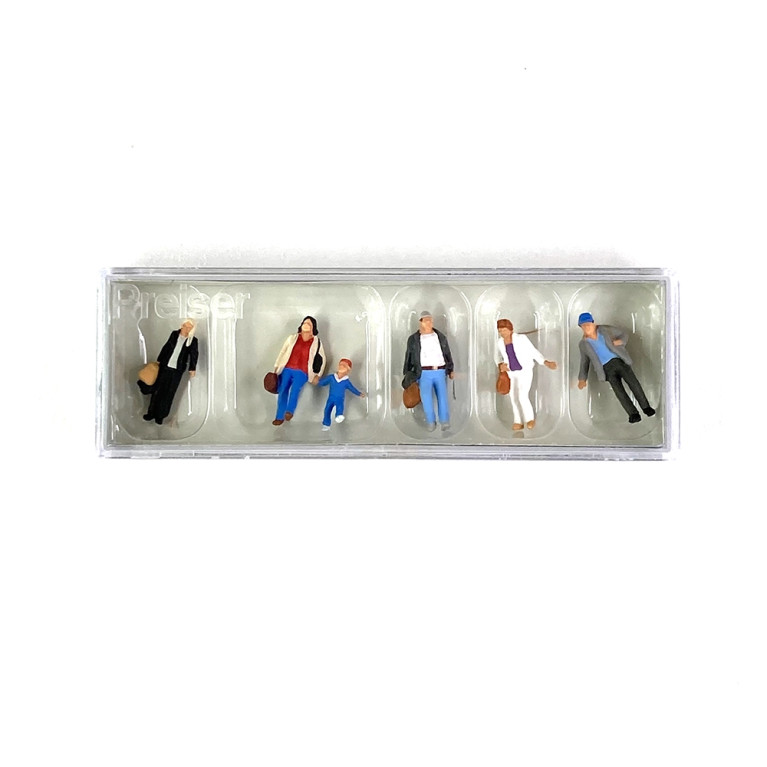 Voyageurs, passants - PREISER 10516 - HO 1/87