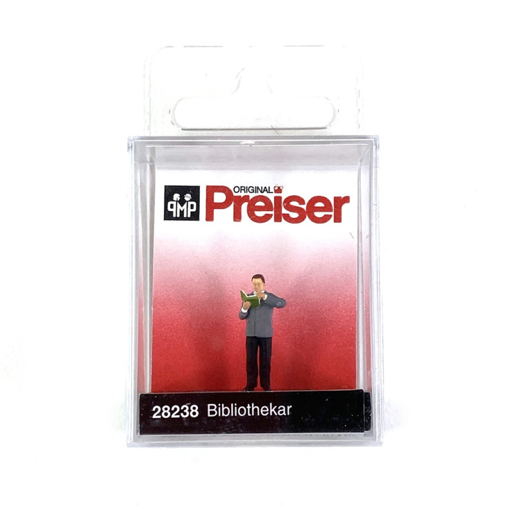 Bibliothécaire - PREISER 28238 - HO 1/87